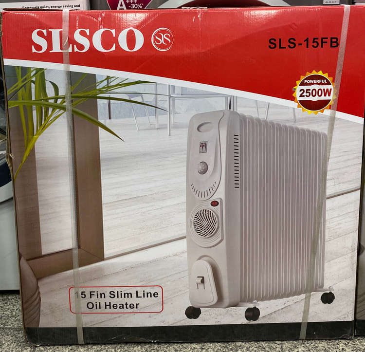 شوفاژ برقی فن دار سلسکو ۱۵ پره مدل SLS-15FB SLSCO