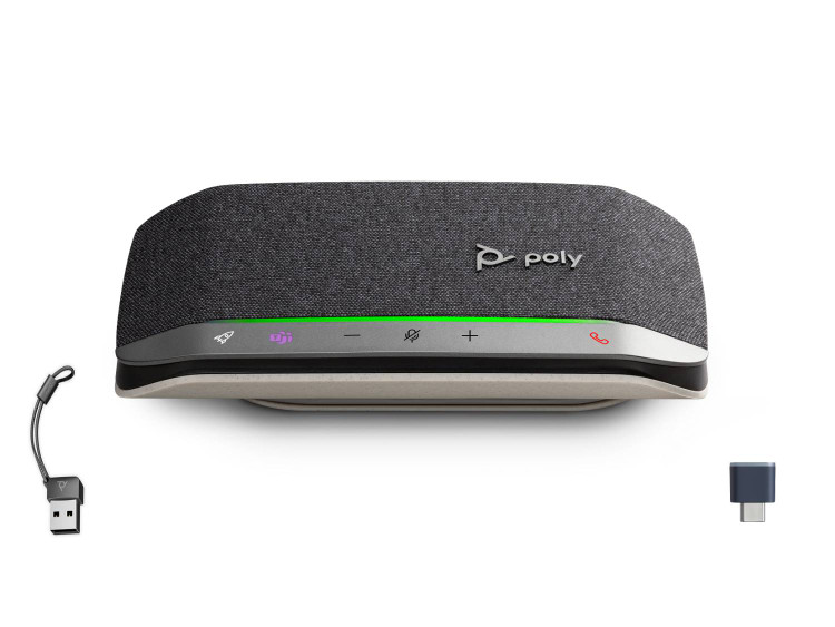 اسپیکر و گوشی هوشمند بلوتوث شخصی پلی Poly مدل Sync 20+ USB-A